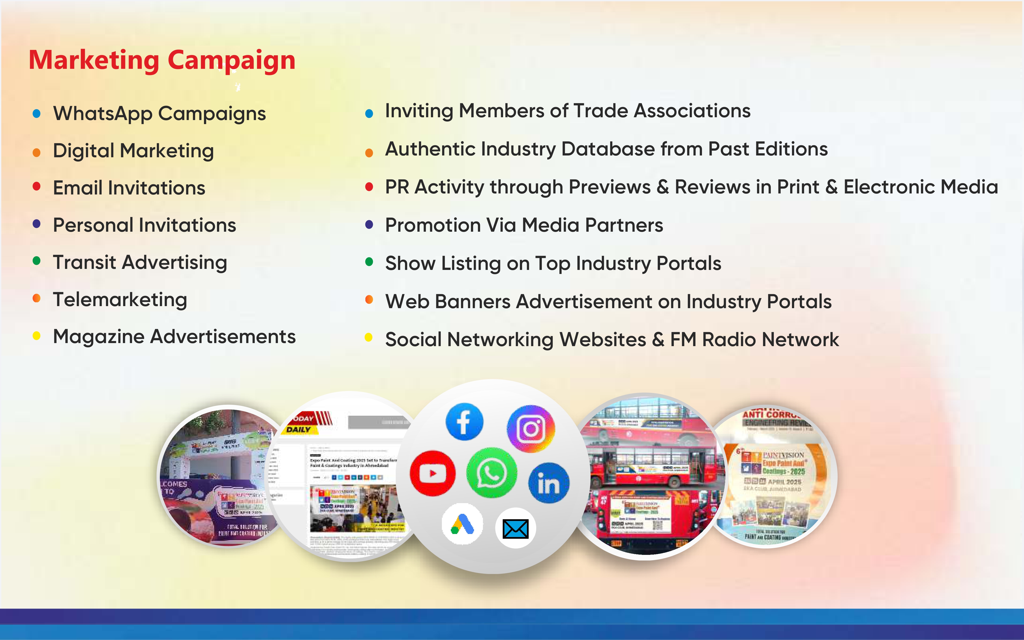 8th Expo Paint and Coatings 2027 Marketing Campaign
